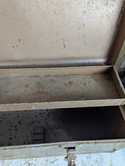 Vintage Metal Toolbox