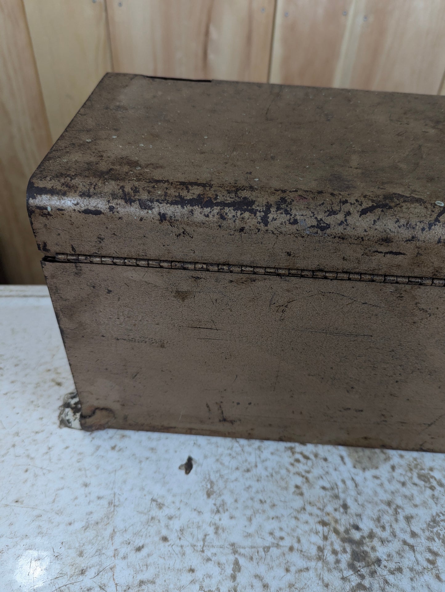Vintage Metal Toolbox