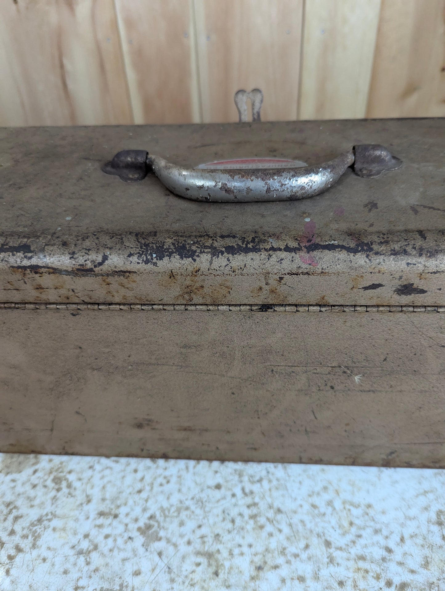 Vintage Metal Toolbox