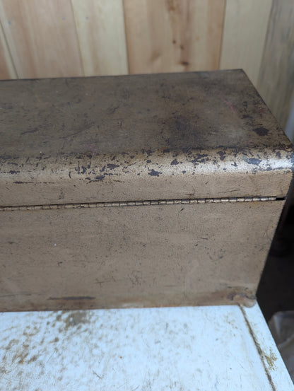 Vintage Metal Toolbox