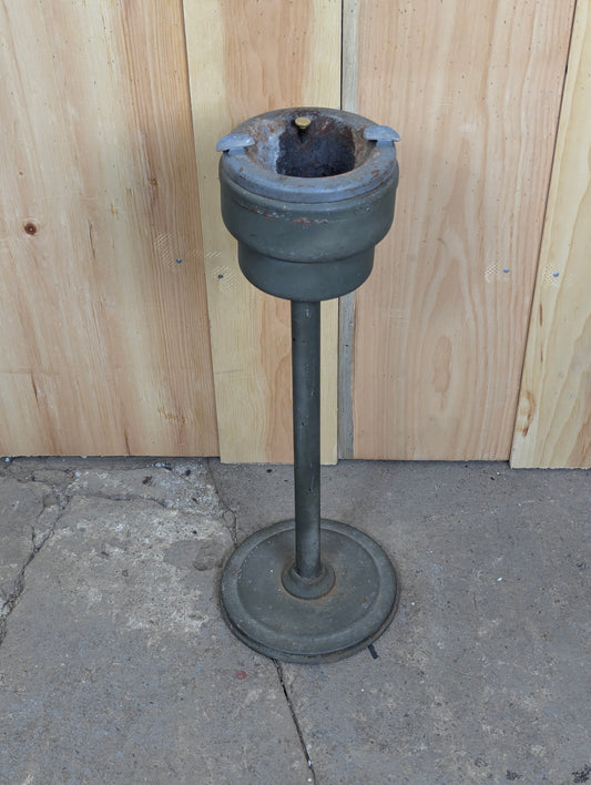 Vintage Metal Ashtray Stand