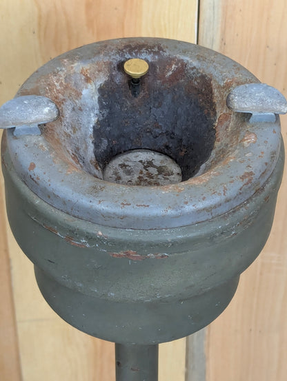 Vintage Metal Ashtray Stand