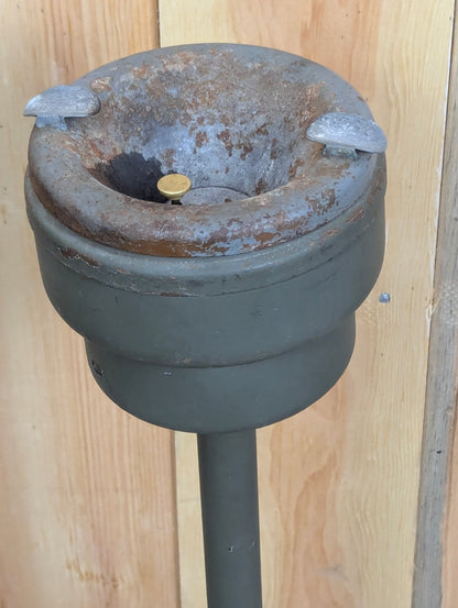 Vintage Metal Ashtray Stand