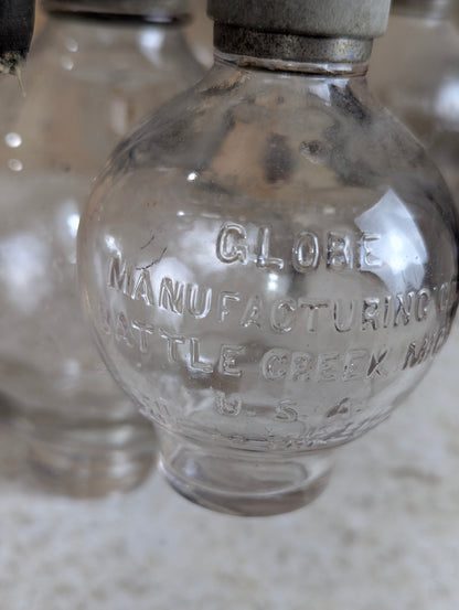 Antique Early 1900’s 6-Glass Globe Medical Multi Nebulizer
