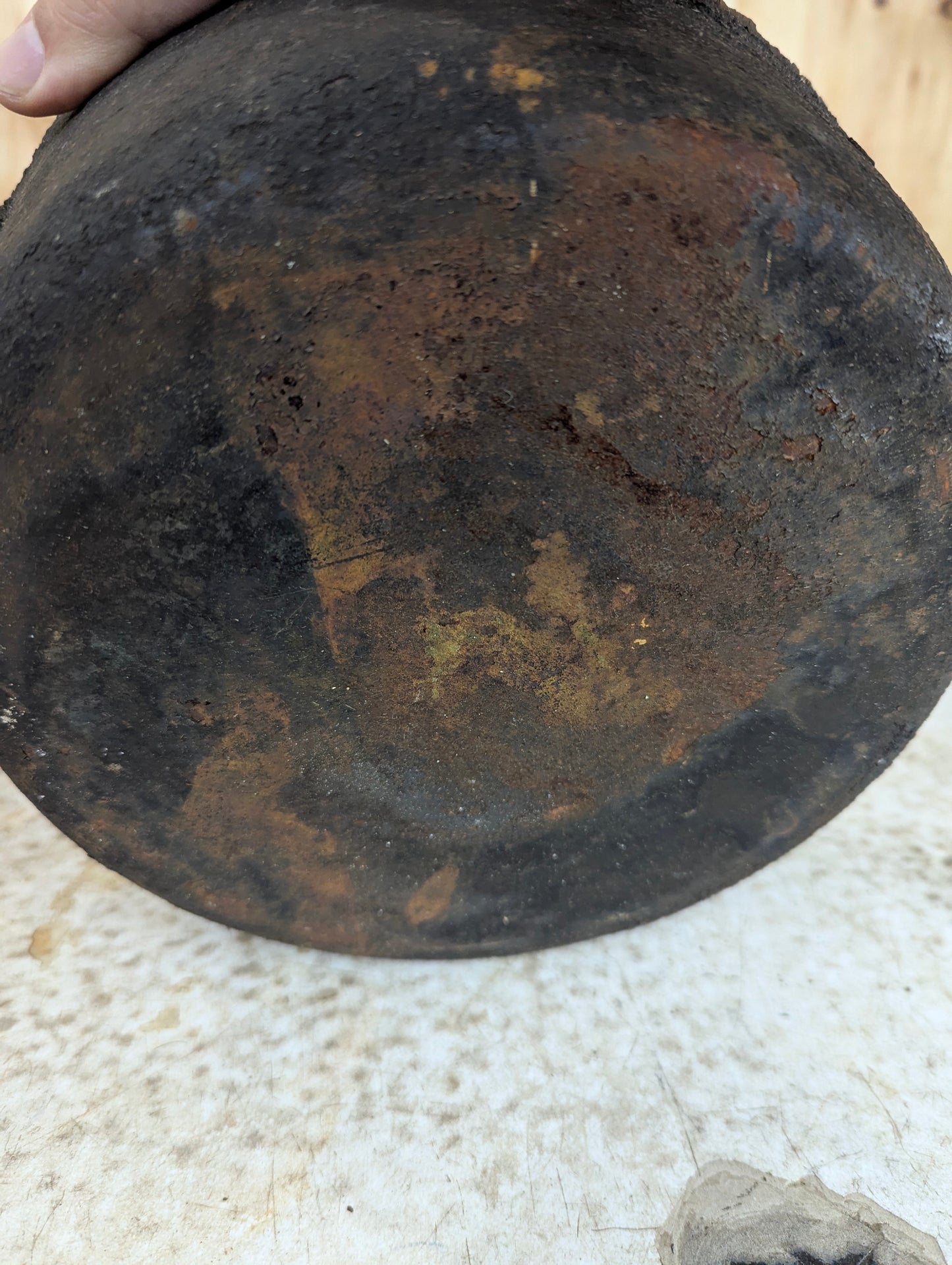Vintage 10” Cast Iron Pot