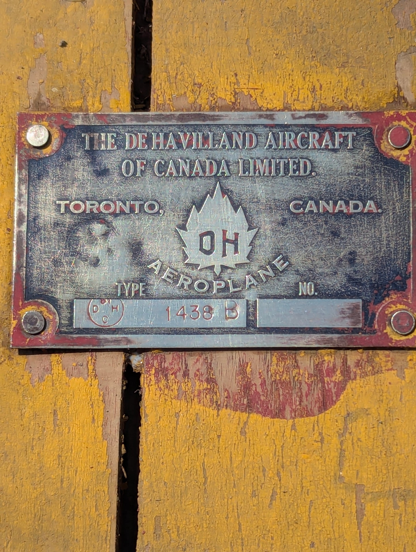 Vintage Pair of Elliott Bros Airplane Skis