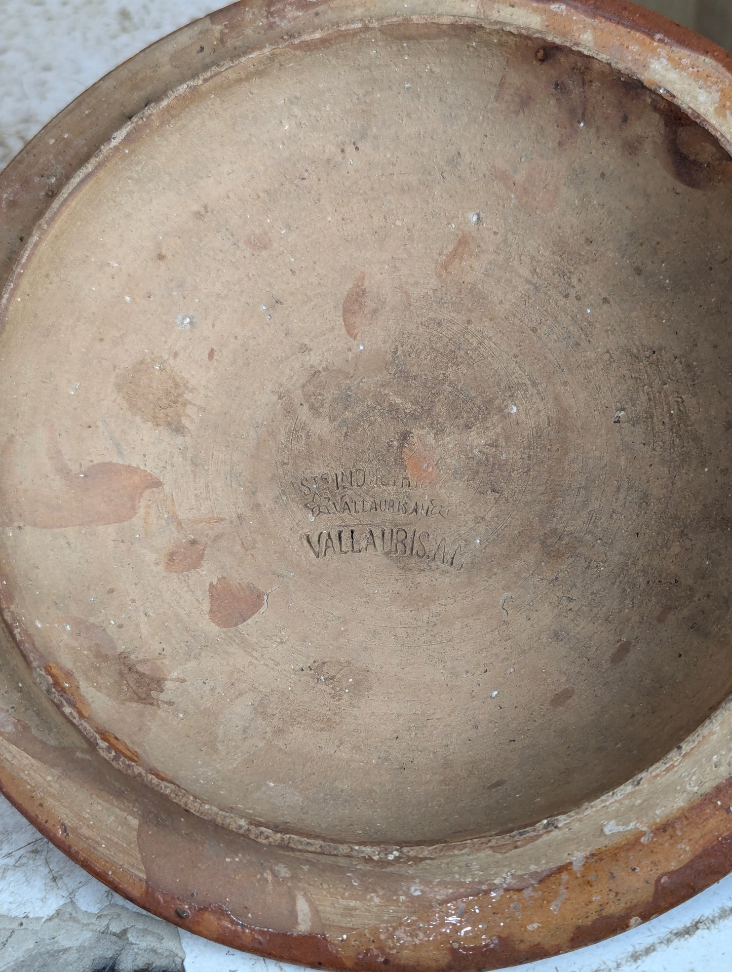1930’s Vintage French Cooking Clay Pot