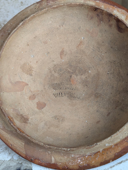 1930’s Vintage French Cooking Clay Pot