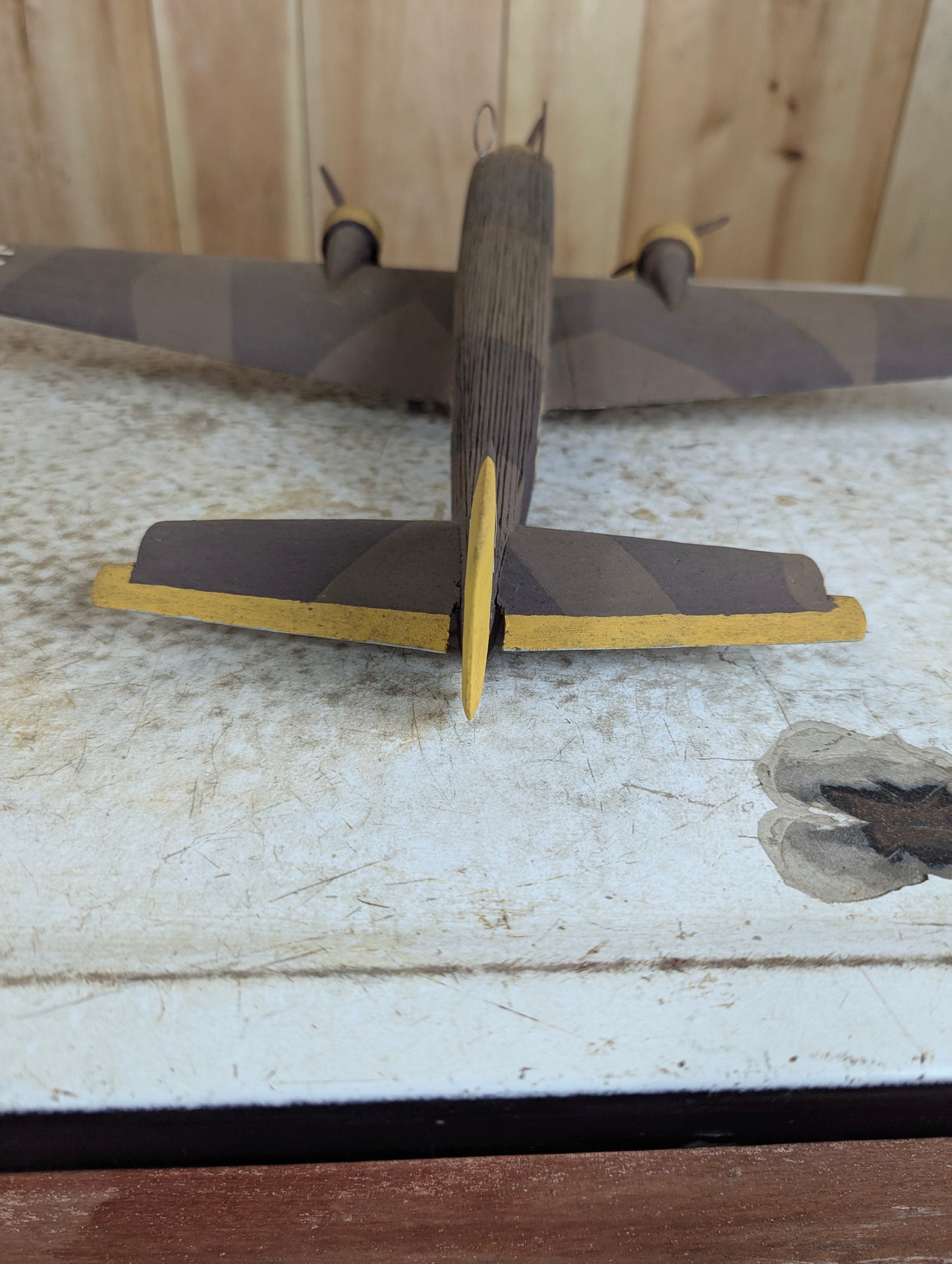 WW2 German Junkers Ju 52 Transport Plane