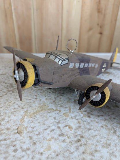 WW2 German Junkers Ju 52 Transport Plane
