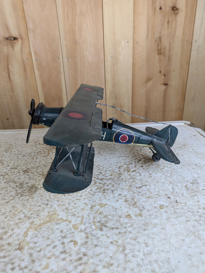 WW2 1930’s Gloster Gladiator Metal Plane
