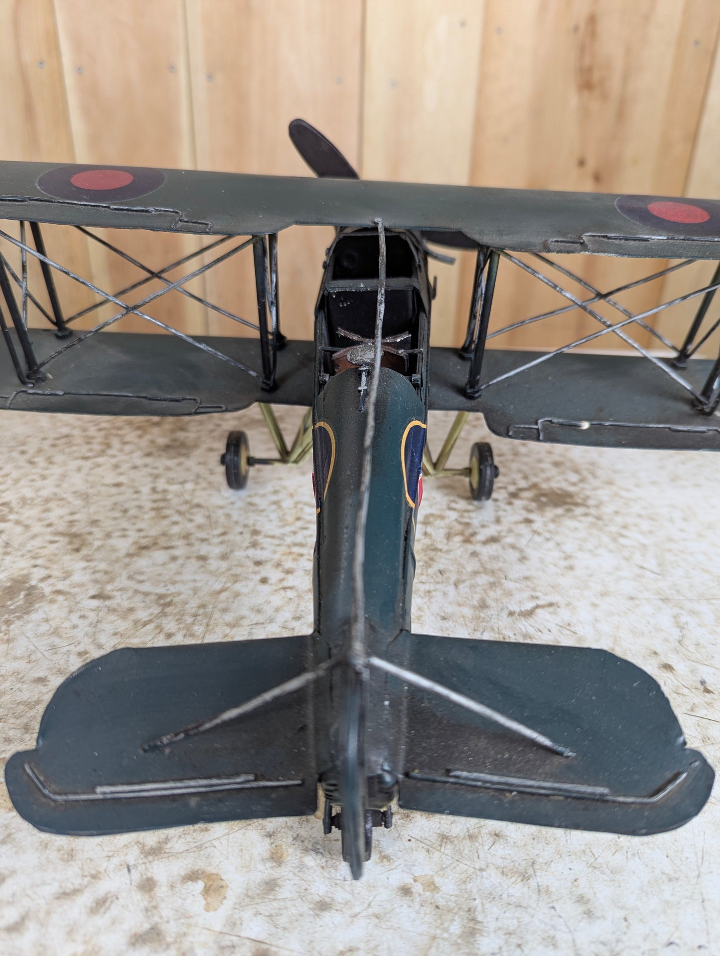 WW2 1930’s Gloster Gladiator Metal Plane