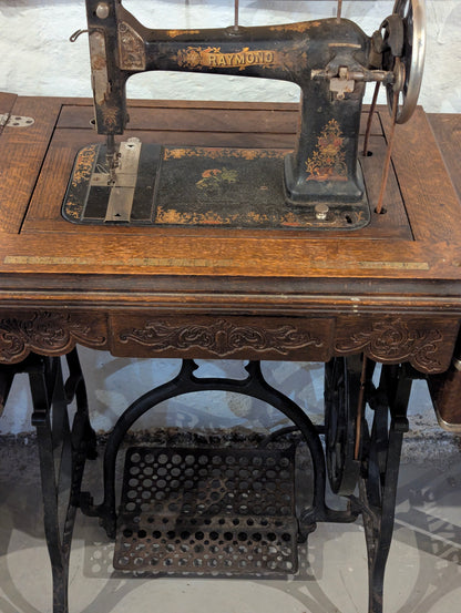 Antique Raymond Treadle Sewing Machine