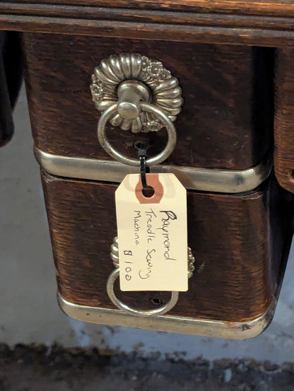 Antique Raymond Treadle Sewing Machine