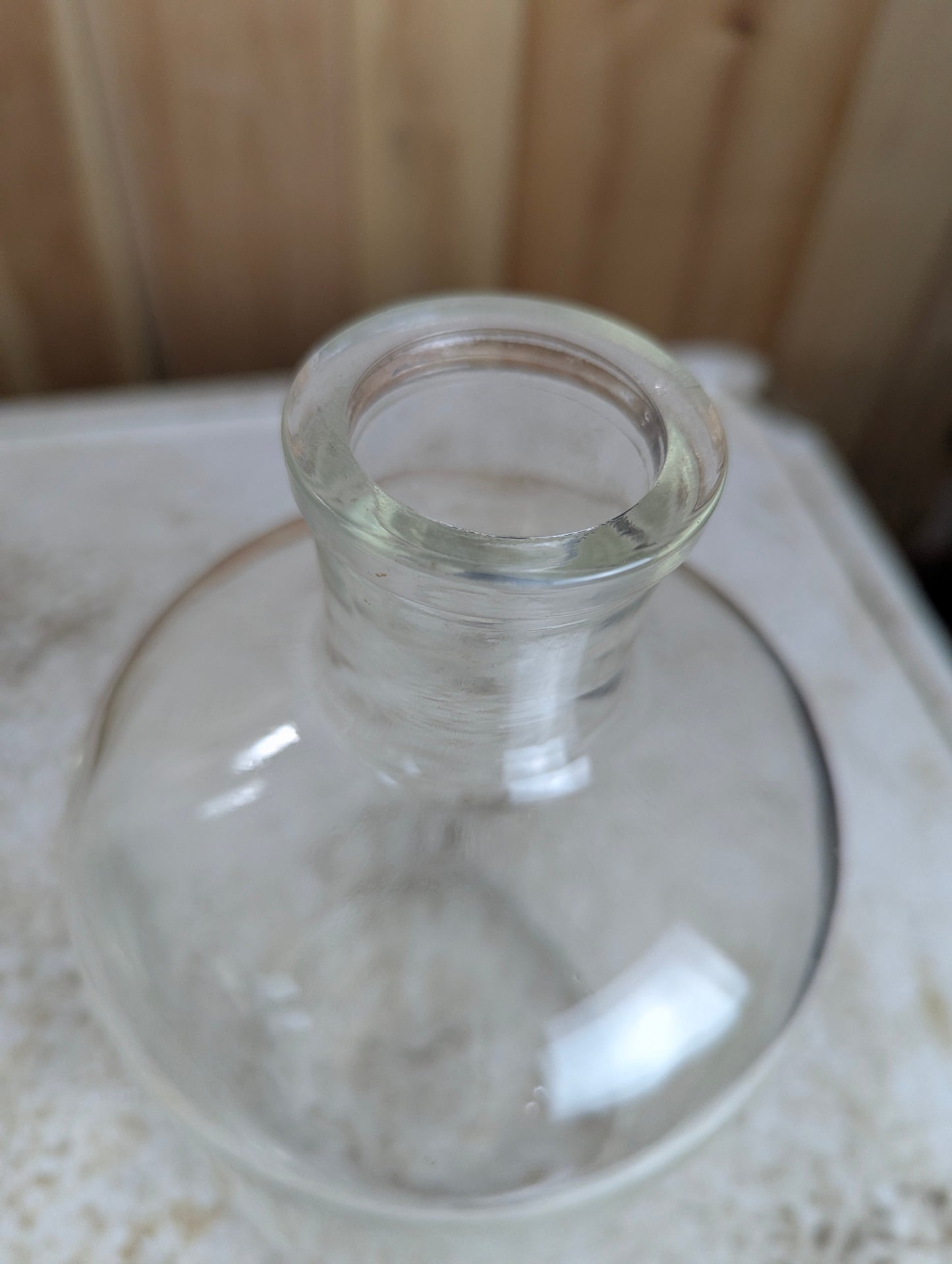 Vintage Pyrex Aspirator Borosilicate Glass Bottle