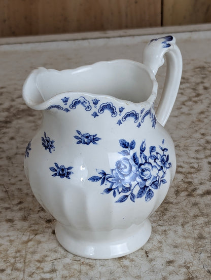 Antique Chatsworth Classic White Milk Cream Pitcher