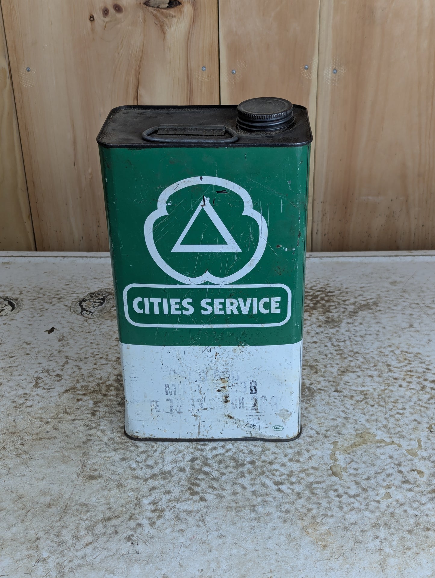 Cities Service 1 Gallon Oil Can