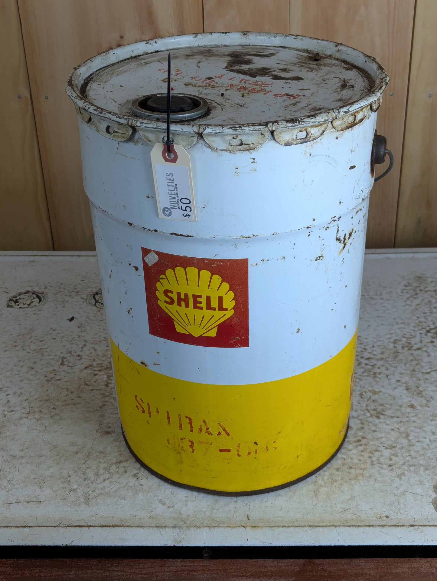 Shell Motor Oil Can