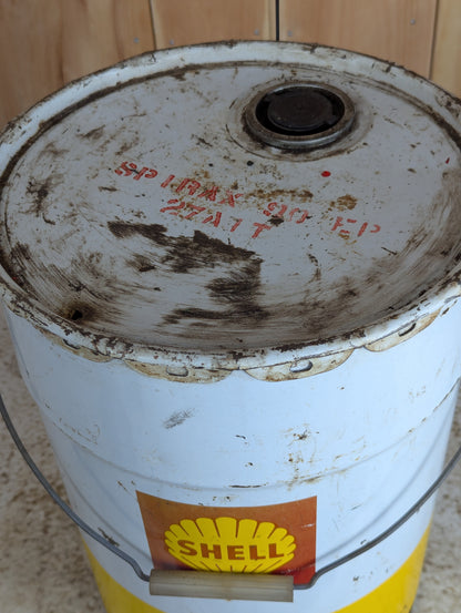 Shell Motor Oil Can