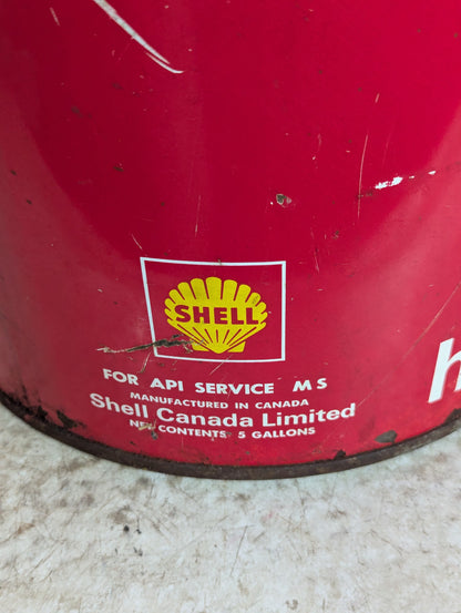 Shell X -100 Motor Oil Can