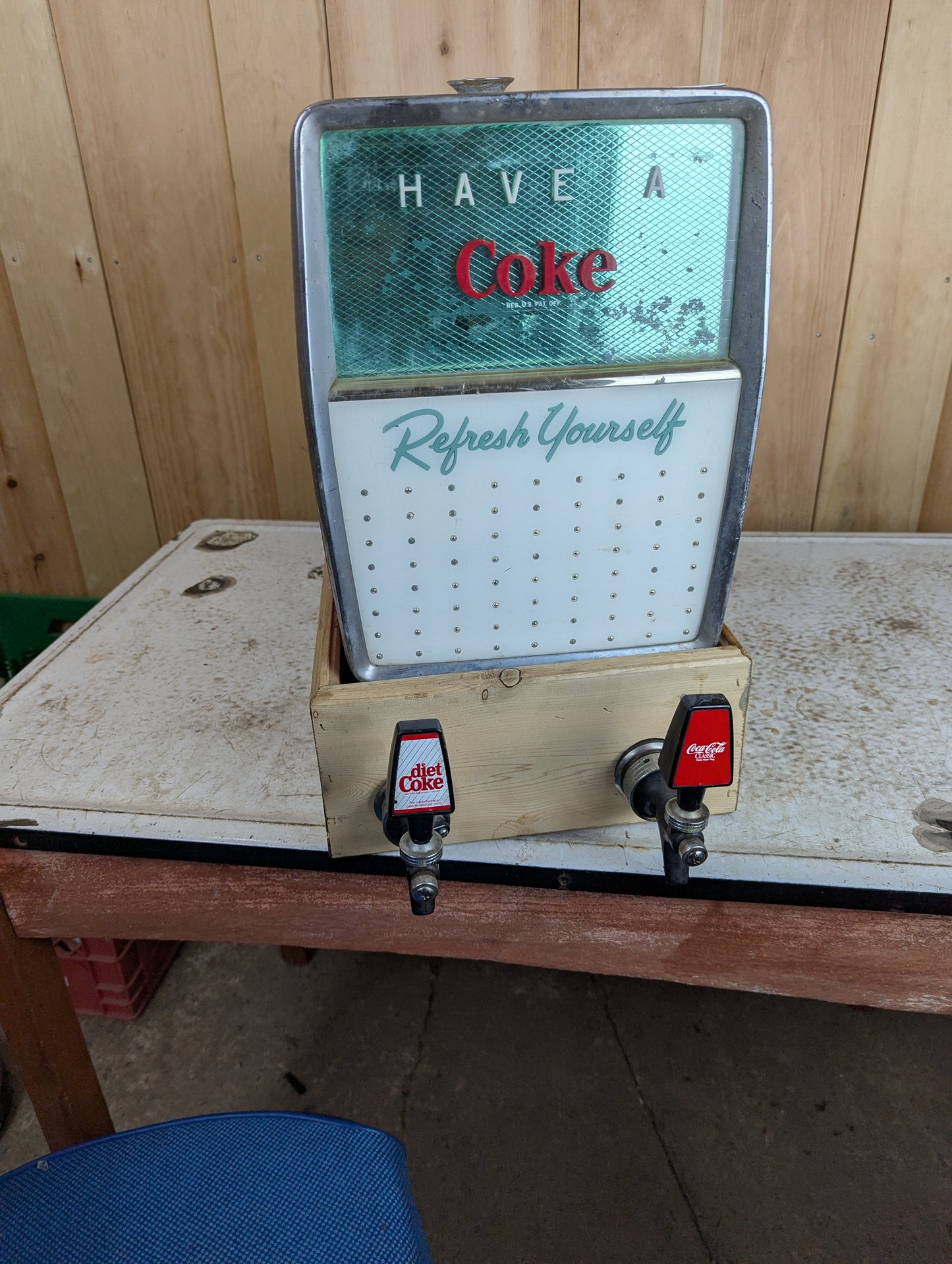 Vintage 1950's Coca Cola Soda Fountain Dispenser