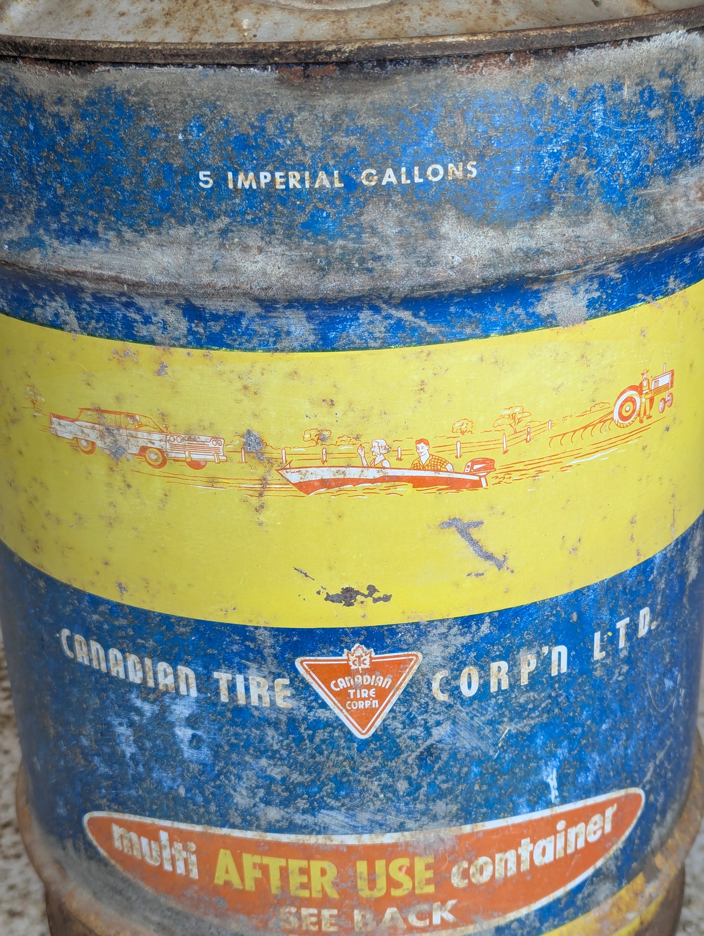 Canadian Tire Oil Can