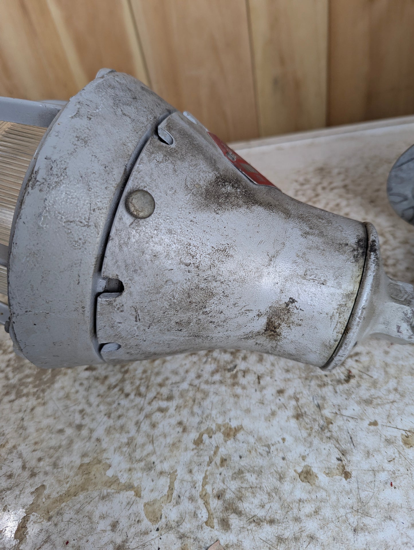 Vintage Industrial Factory Explosion Proof Light Fixture Model #EVA140