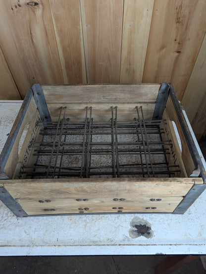 Vintage DeLaval Dairy Crate