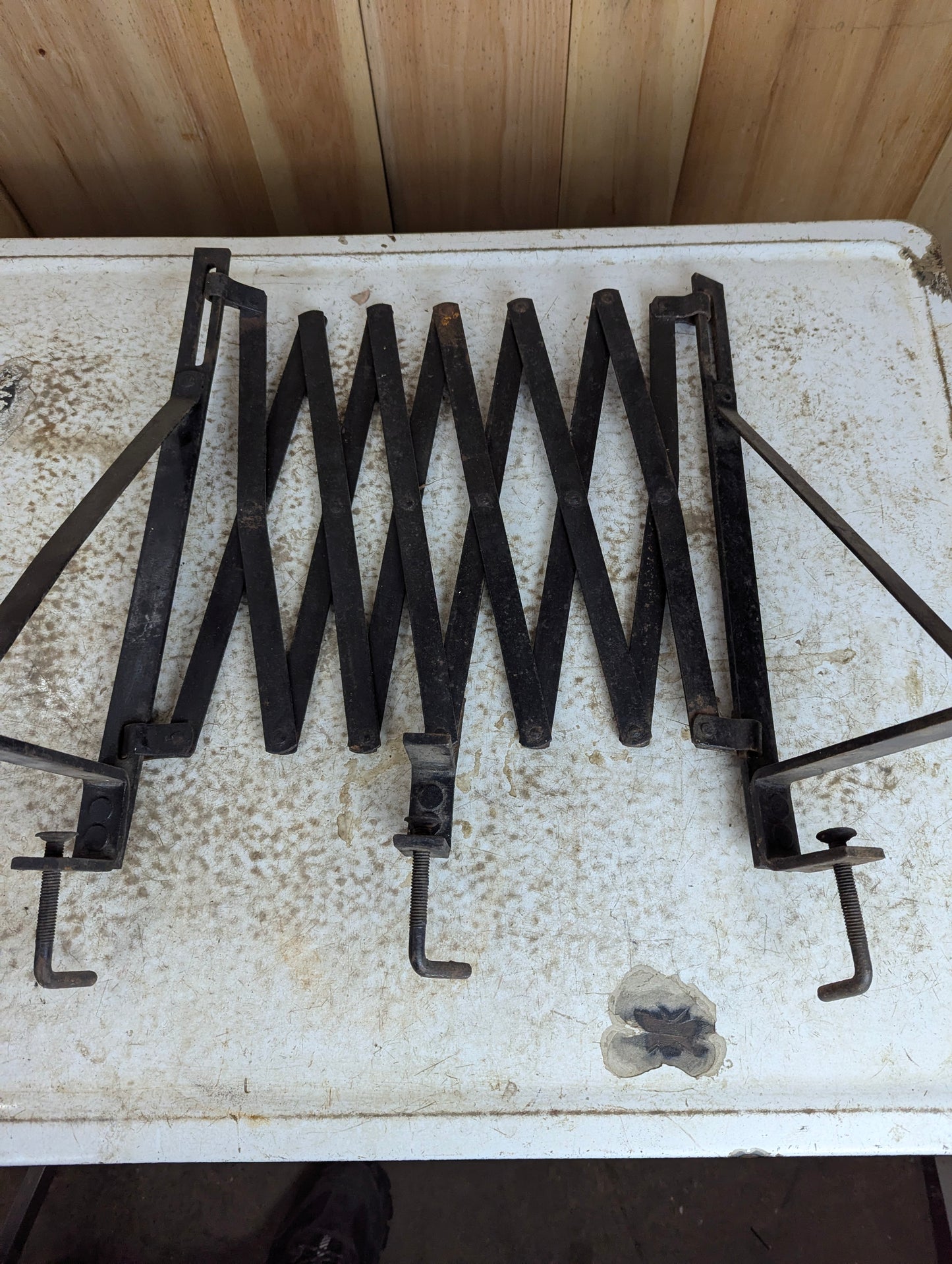 Antique Model T Running Board Luggage Rack