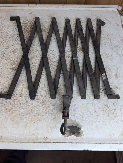 Antique Metal Model T Running Board Luggage Rack