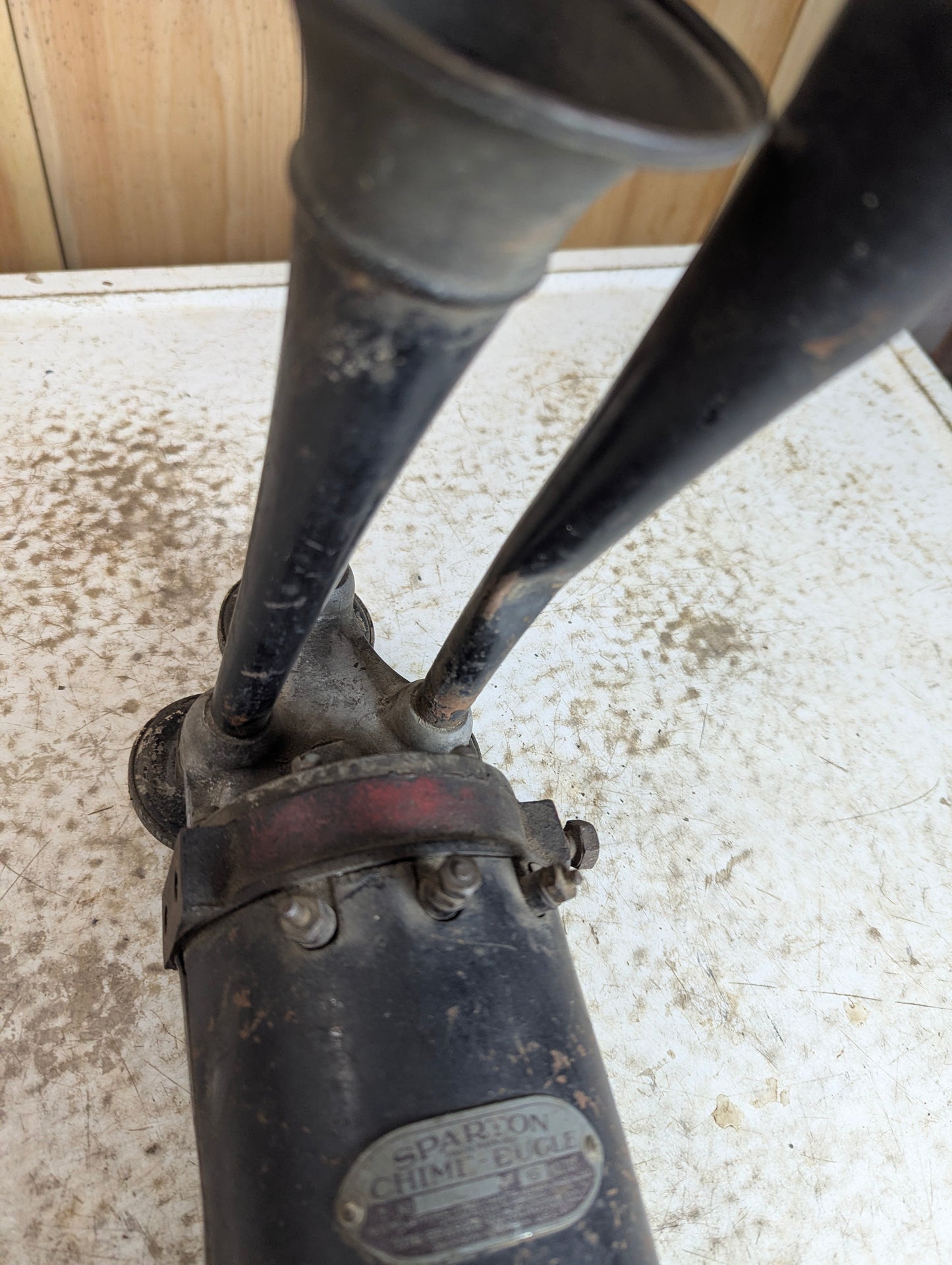 Vintage Sparton Chime-Bugle Triple Horn