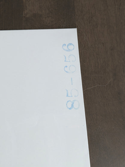 Creature (1985) Retro Original Horror Movie Poster one sheet folded