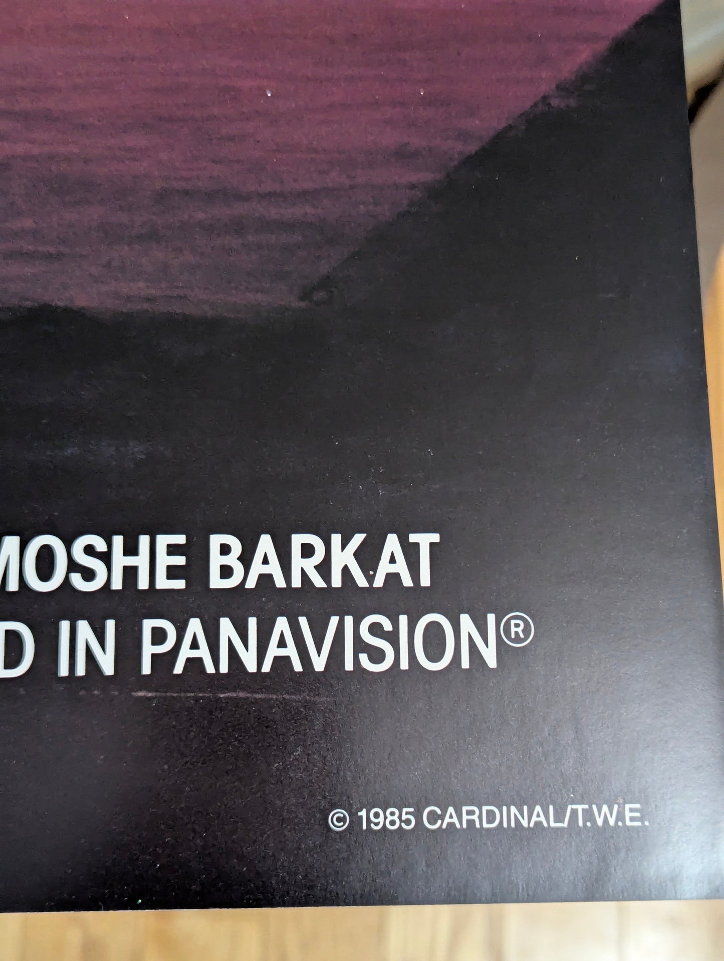 Creature (1985) Retro Original Horror Movie Poster one sheet folded