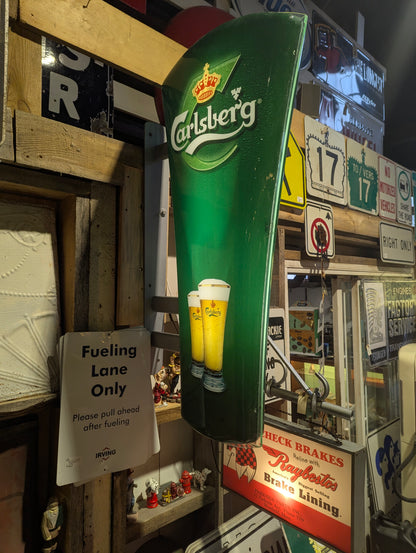 Double-Sided Light Up Carlsberg Beer Bar Sign
