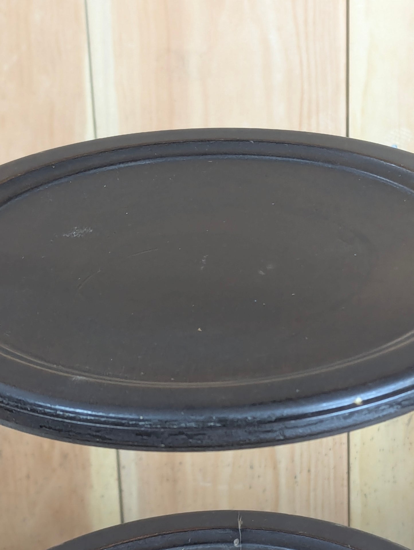 Antique Wooden 3-Tier Pie Pastries Baked Goods Display Rack