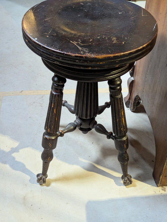 Antique Organ Stool