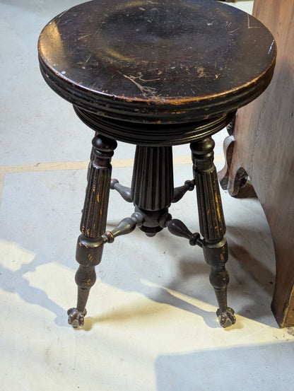Antique Organ Stool