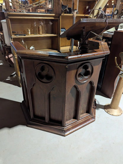 Antique Wooden Pulpit