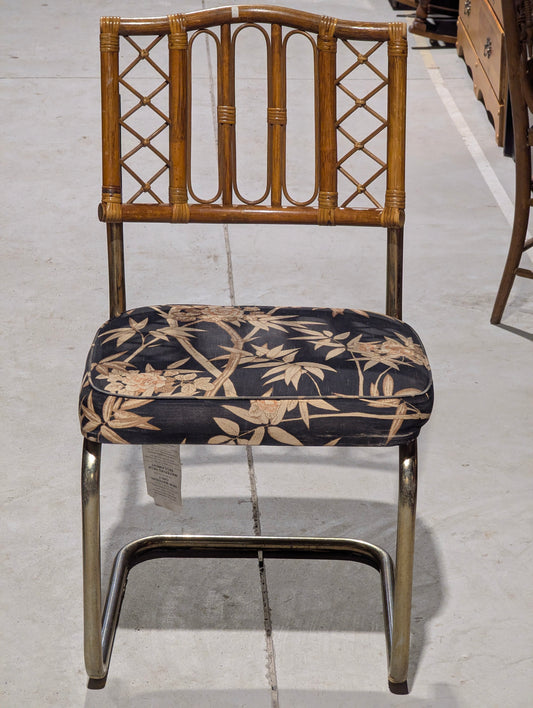 Vintage Rattan Backed Chair