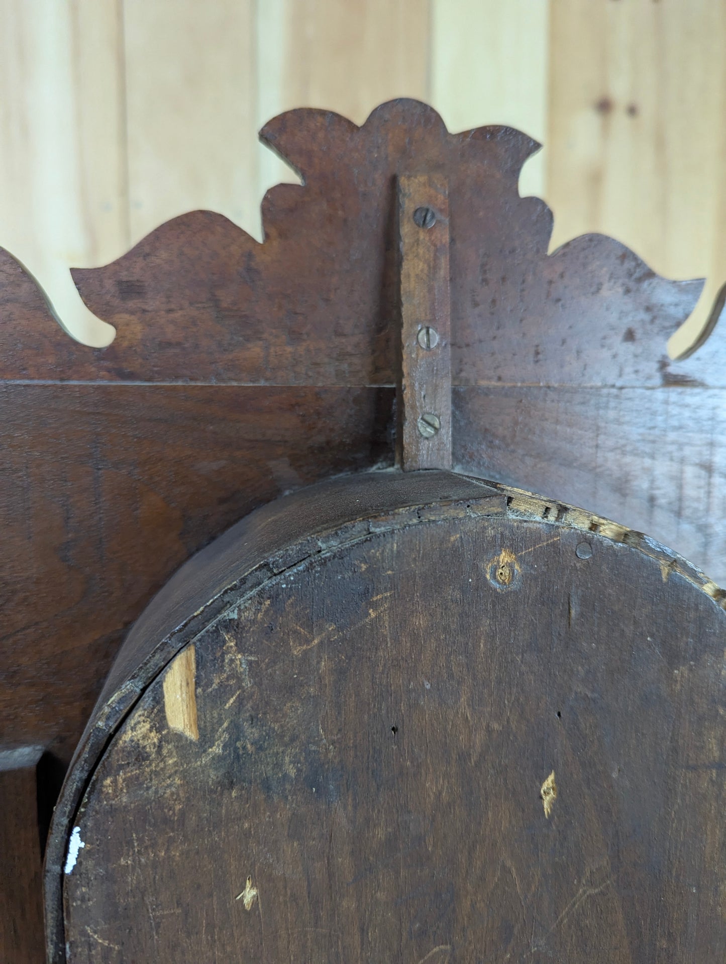 Antique Style Gingerbread Mantle Clock