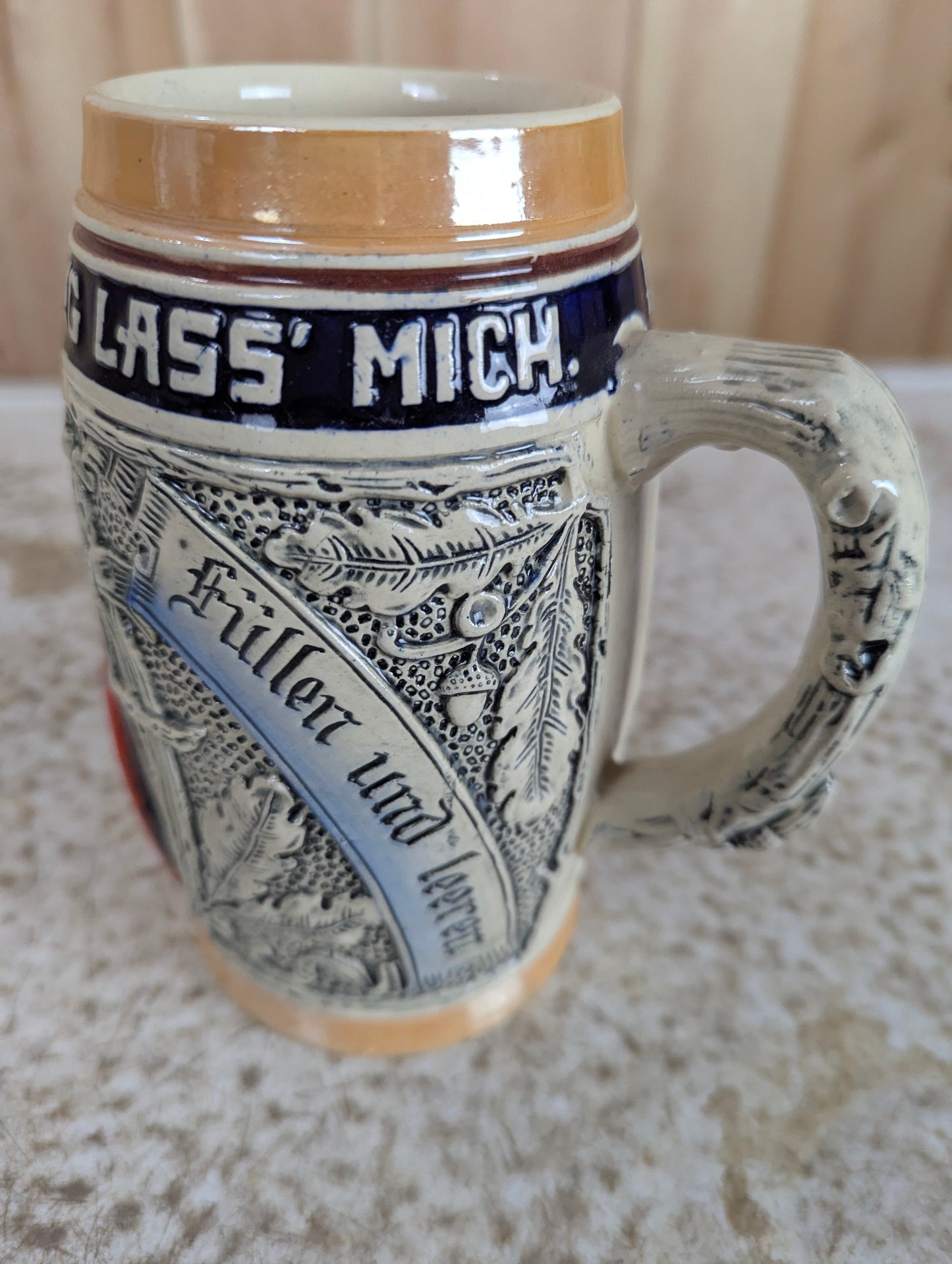 Vintage Ceramic Beer Stein #500