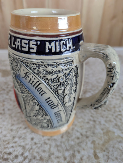 Vintage Ceramic Beer Stein #500