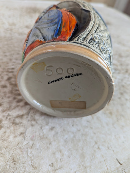 Vintage Ceramic Beer Stein #500