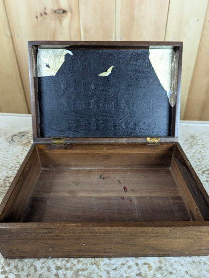 Solid Wooden Storage  Box