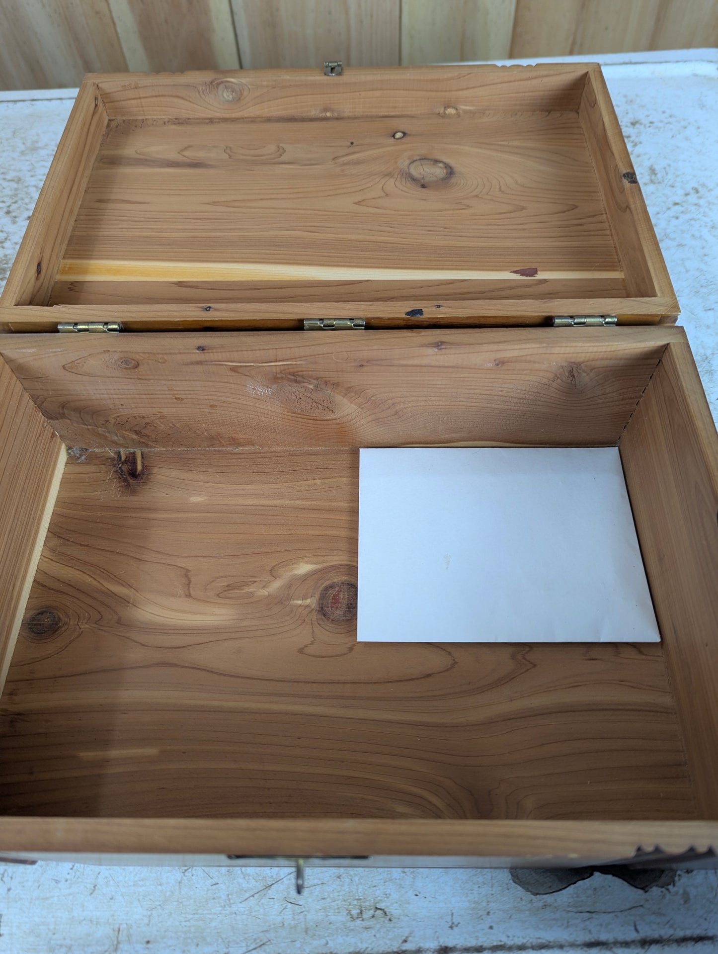 Cedar Storage Box