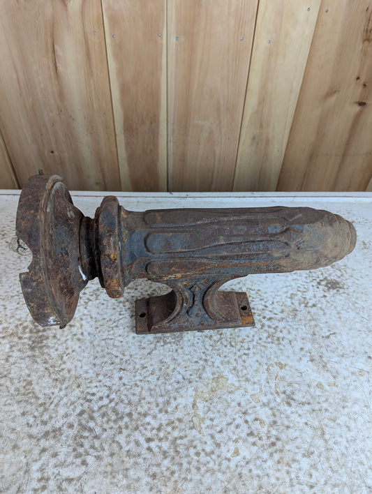 Antique Cast Iron Wall Sconce