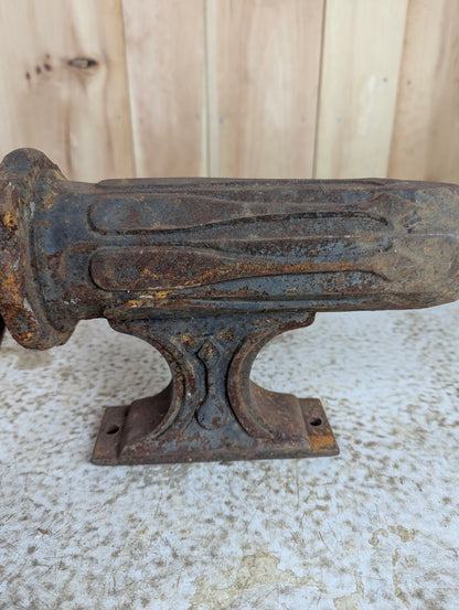 Antique Cast Iron Wall Sconce