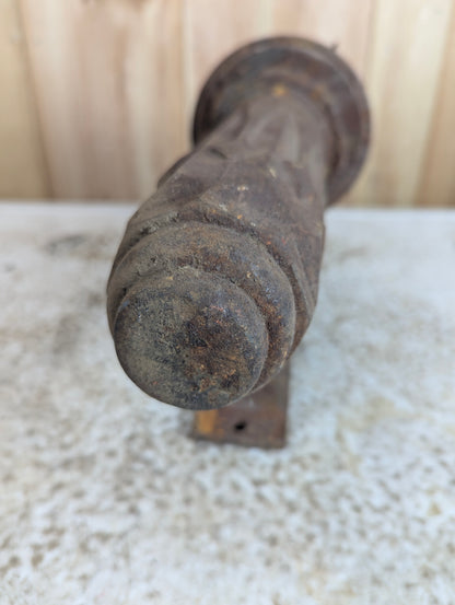 Antique Cast Iron Wall Sconce