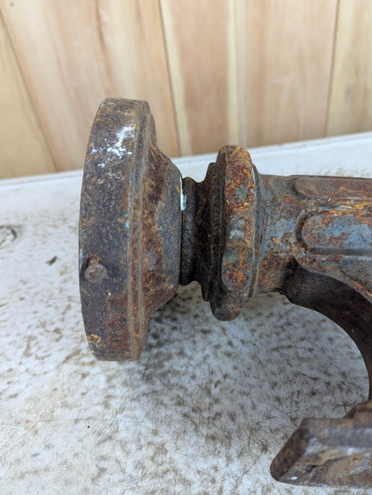Antique Cast Iron Wall Sconce
