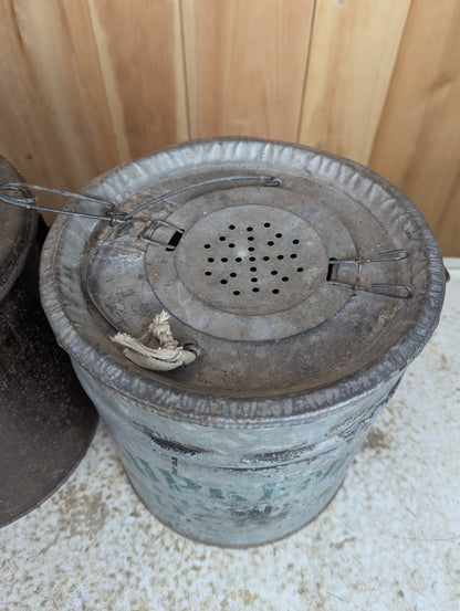 Galvanized Minnow Bucket